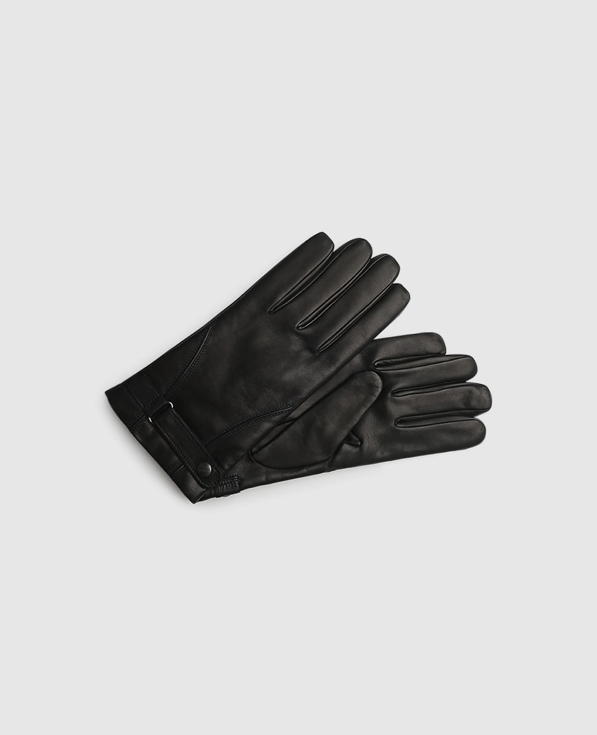 Handschuhe mit Druckknopf
