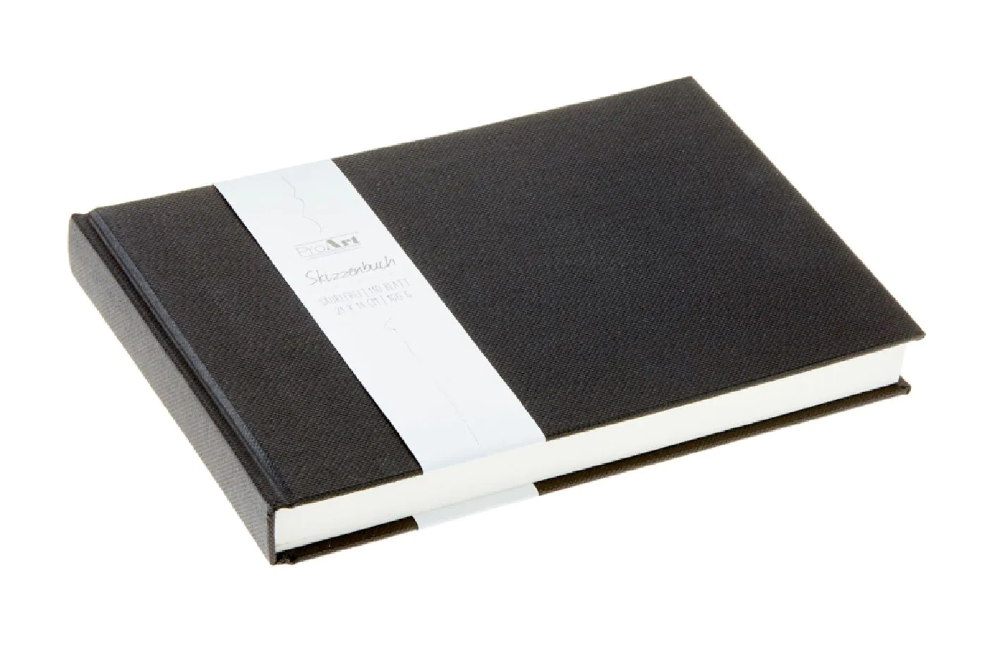Skizzenbuch schwarz 22x14 cm