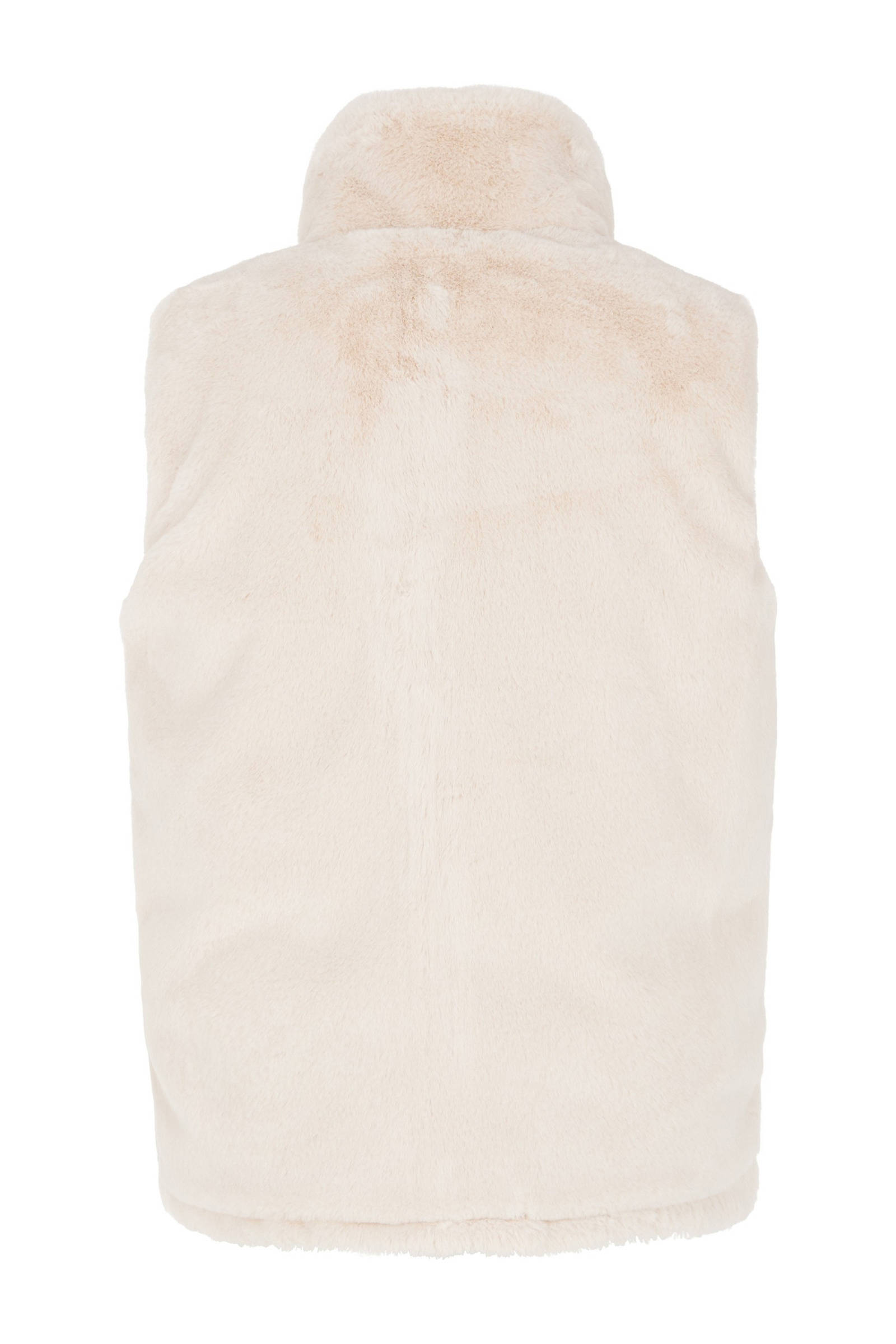 Protest imitatiebont bodywarmer ecru