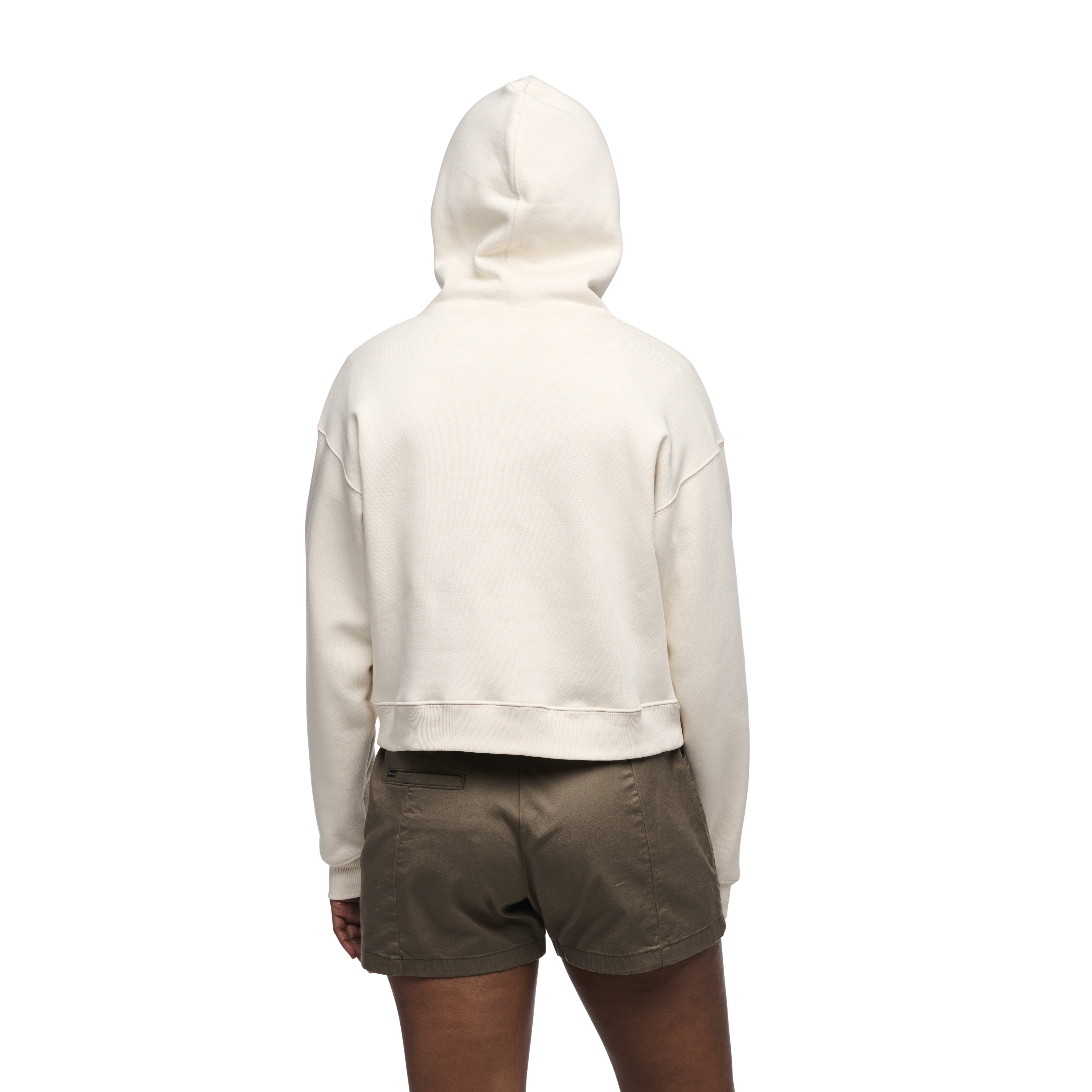 W Crop Po Hoody