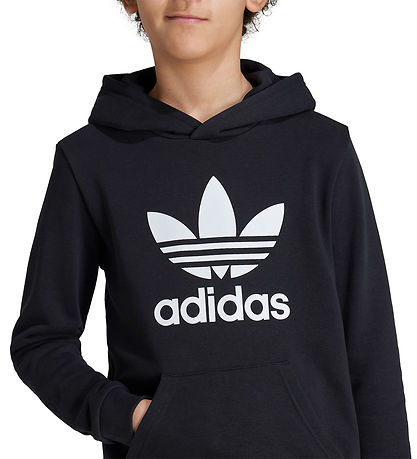 adidas Originals H?ttetr?je - Trefoil - Sort