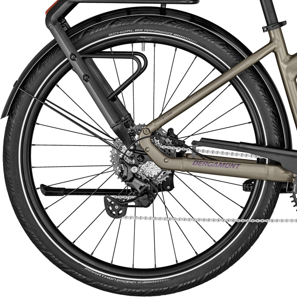 Bergamont E-Vitess Sport Lady Urban E-Bike taupe brown