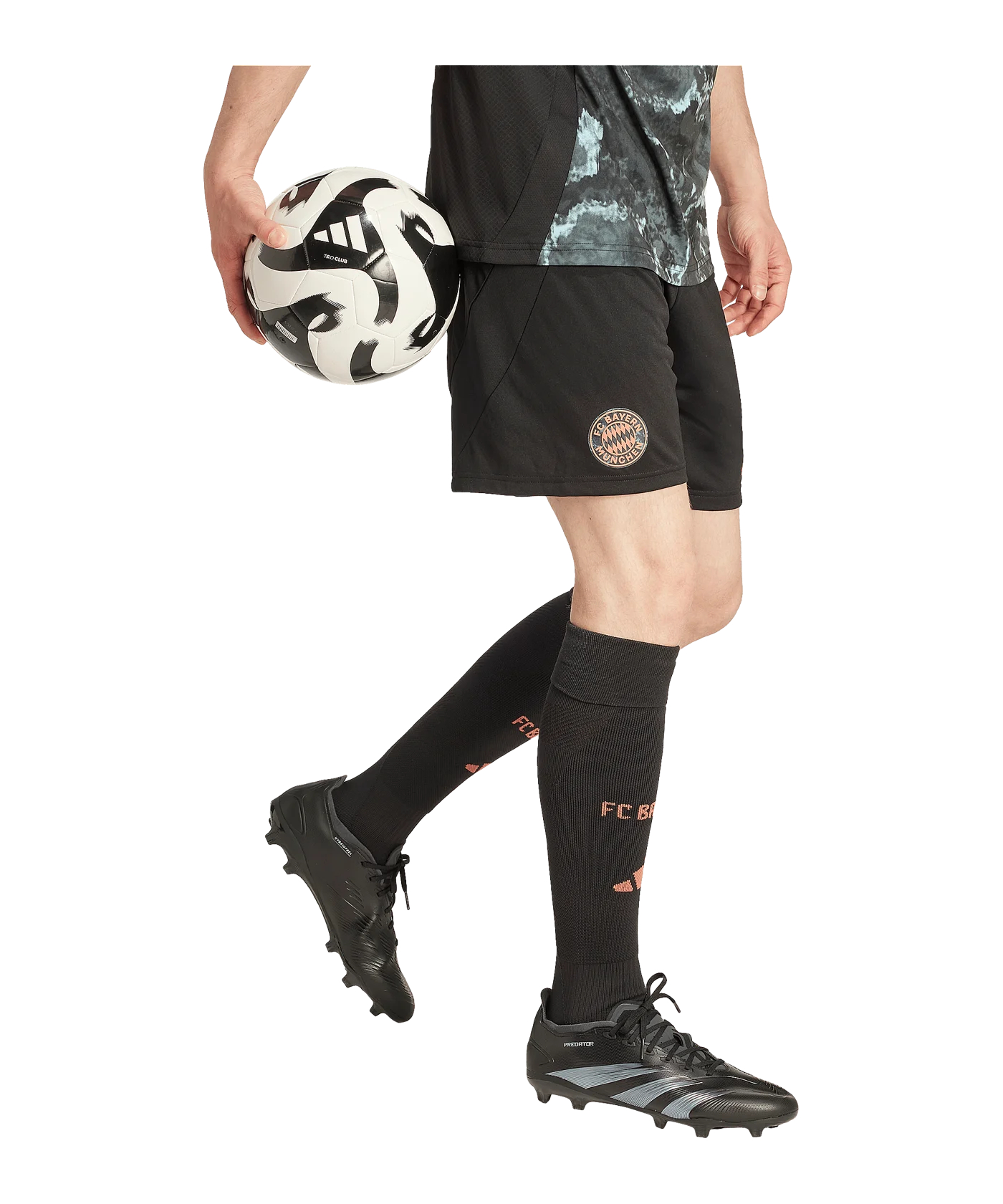 adidas FC Bayern München Short Away Schwarz