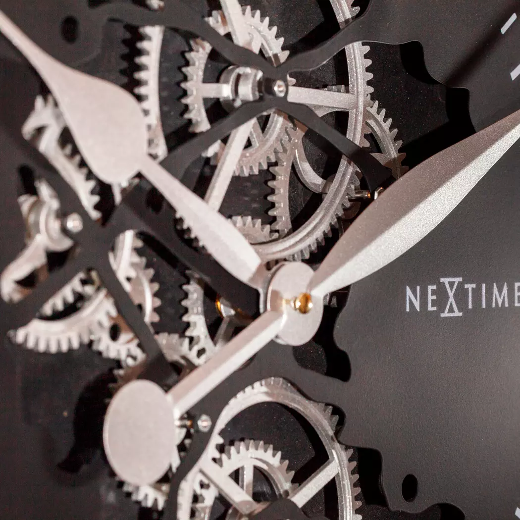 Quarzwanduhr Wire Gear Clock Ø 90,5 cm