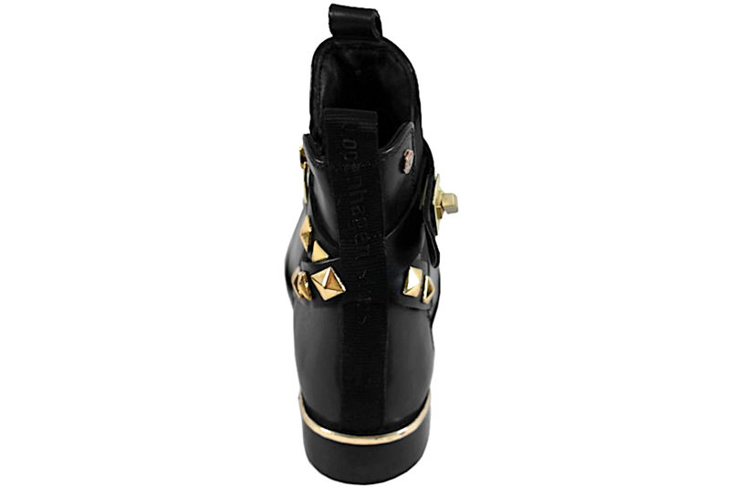 COPENHAGEN SHOES OLLIE STØVLE I SORT GLAT SKIND