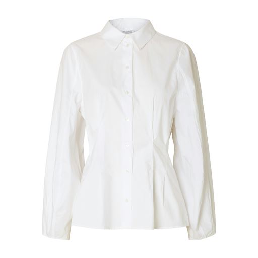 Selected Femme Delia Skjorte, Bright White, 36