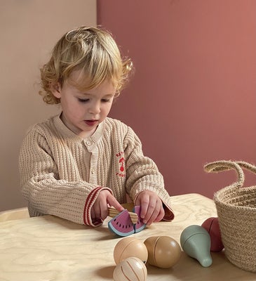 Egmont Toys Frukt Og Grønnsak Med Veske Lekesett