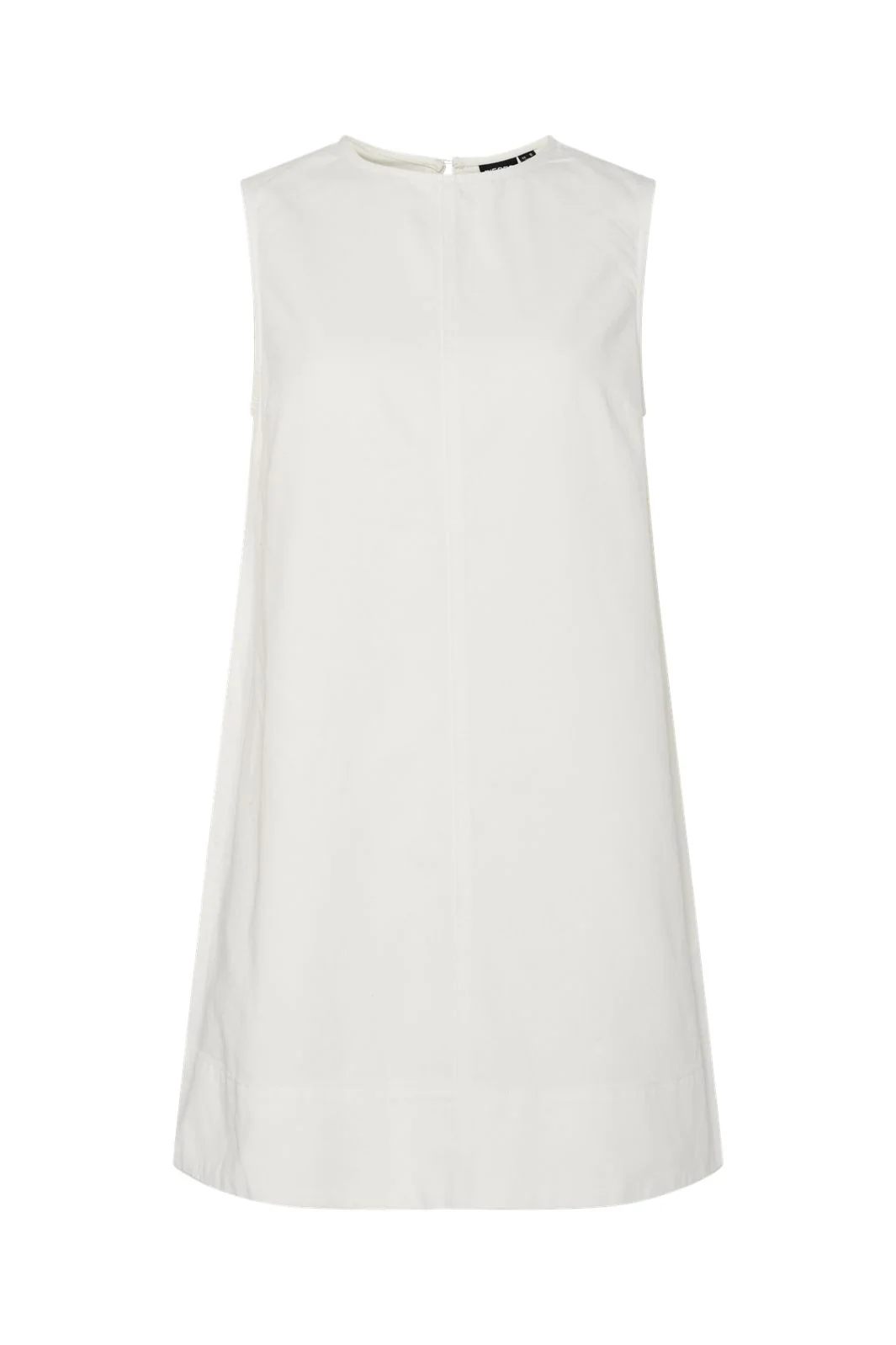 Pieces Pcflora Sl Mini Denim Dress