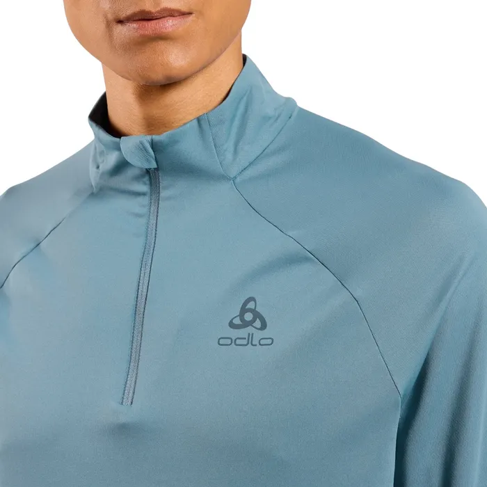 Odlo Midlayer Essential Ceramiwarm 1/2 Zip Hardloopshirt Heren