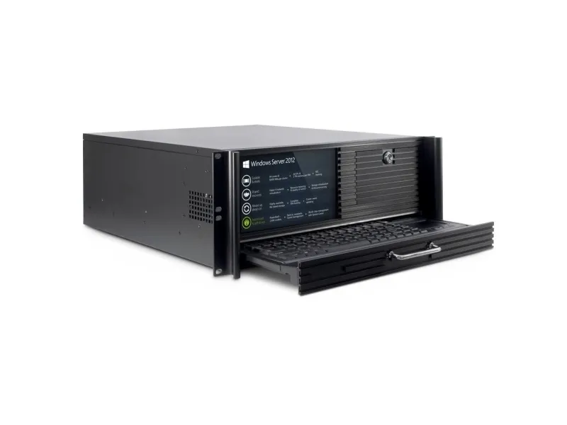 Inter-Tech 4452-TFT - Rack-monterbar - 4U - ATX - USB