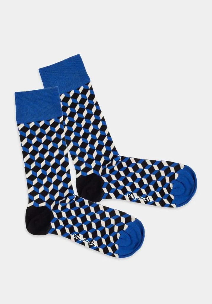 DillySocks Socken Robotic Dice
