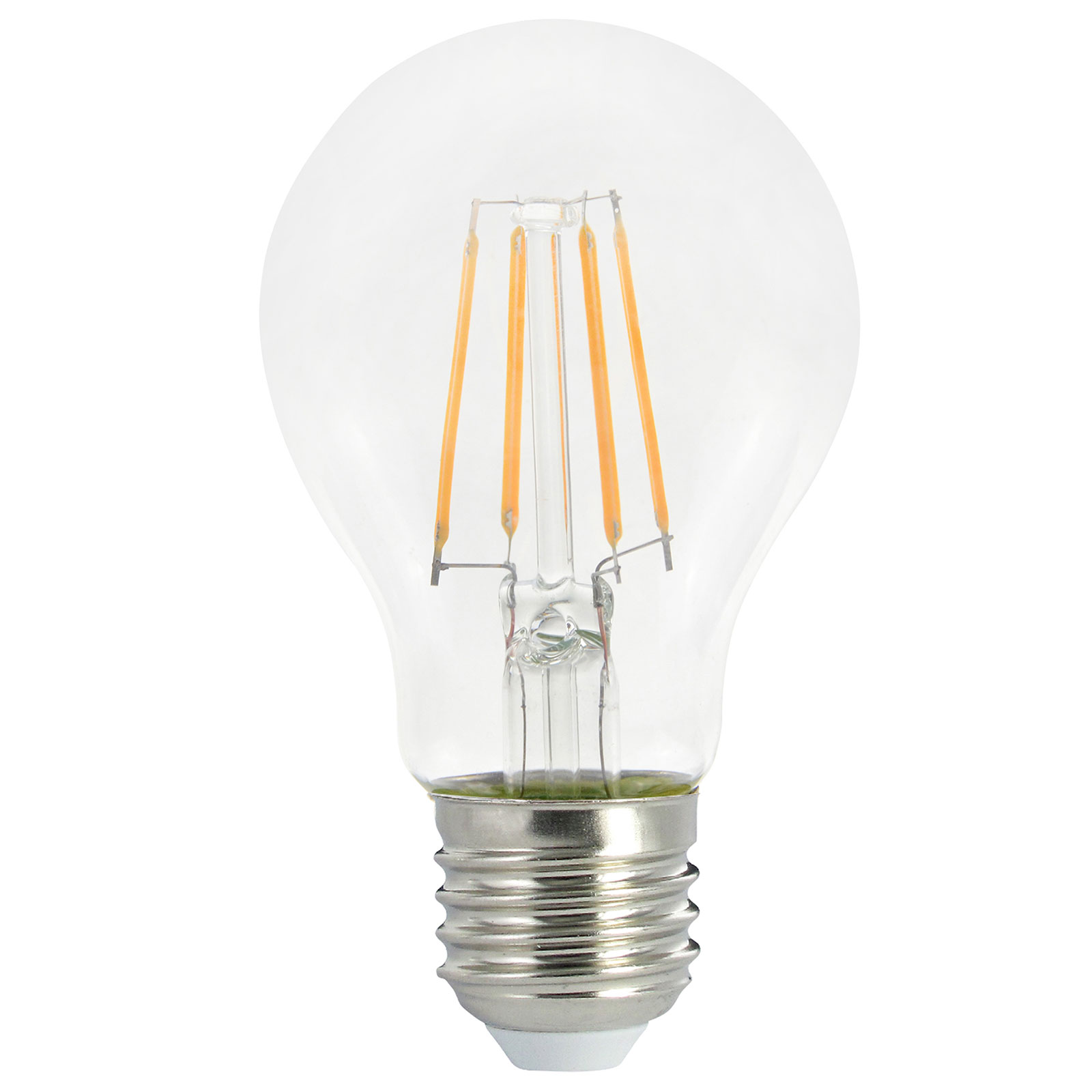 LAMPURA LED-Filament Leuchtmittel - A60 - E27 - klar - 7 Watt