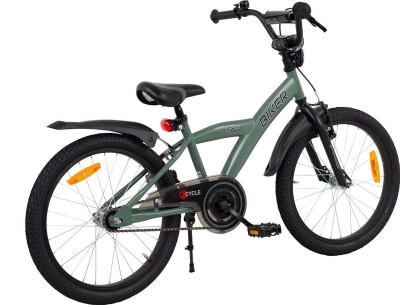 2Cycle Biker Kinderfiets - 20 inch - Groen