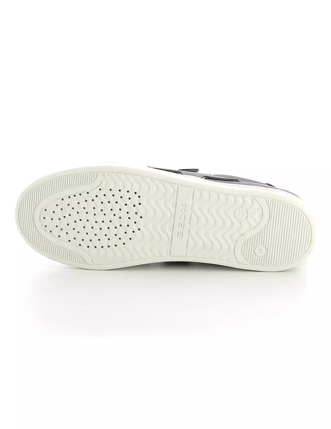 GEOX DJROCK - Baskets Silverblack