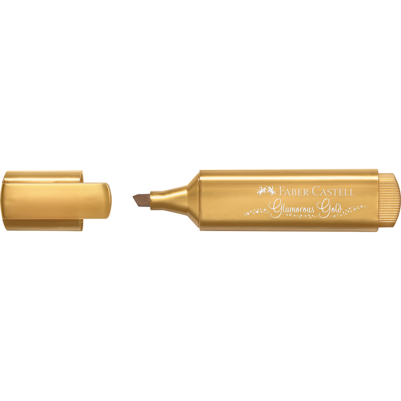 Faber-Castell Leuchtstift 46 Metallic, glamorous gold