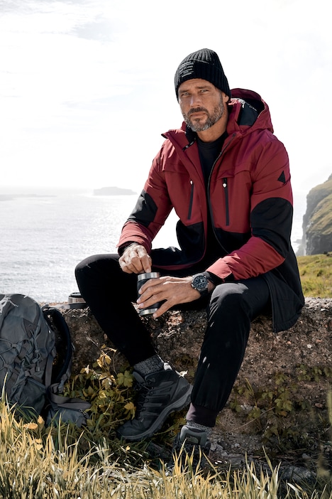 JAY-PI Funktionsjacke, Outdoor, wasserdicht, windabweisen, Kapuze, Zipper