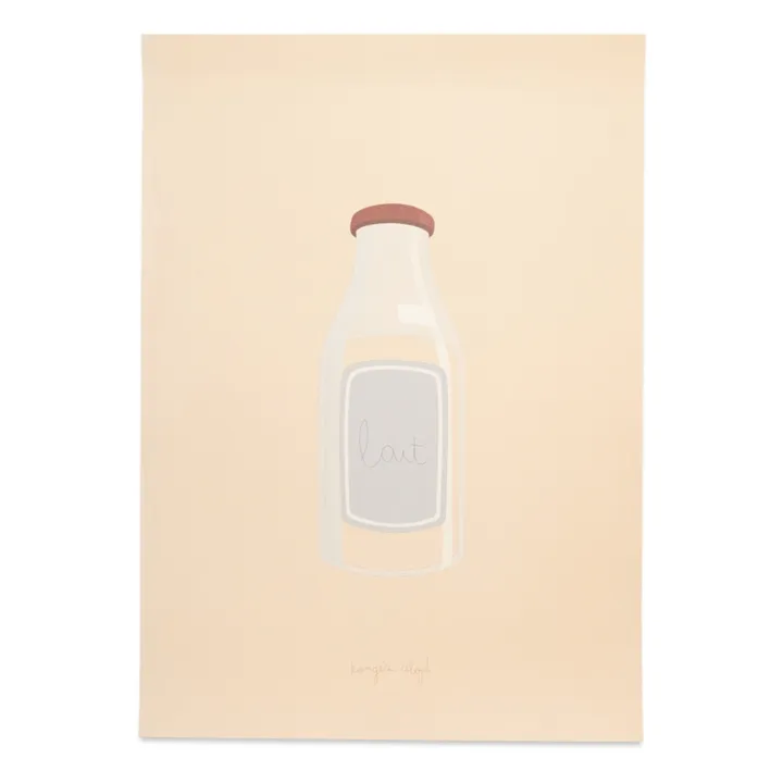 Konges Sløjd Affiche Lait en papier FSC