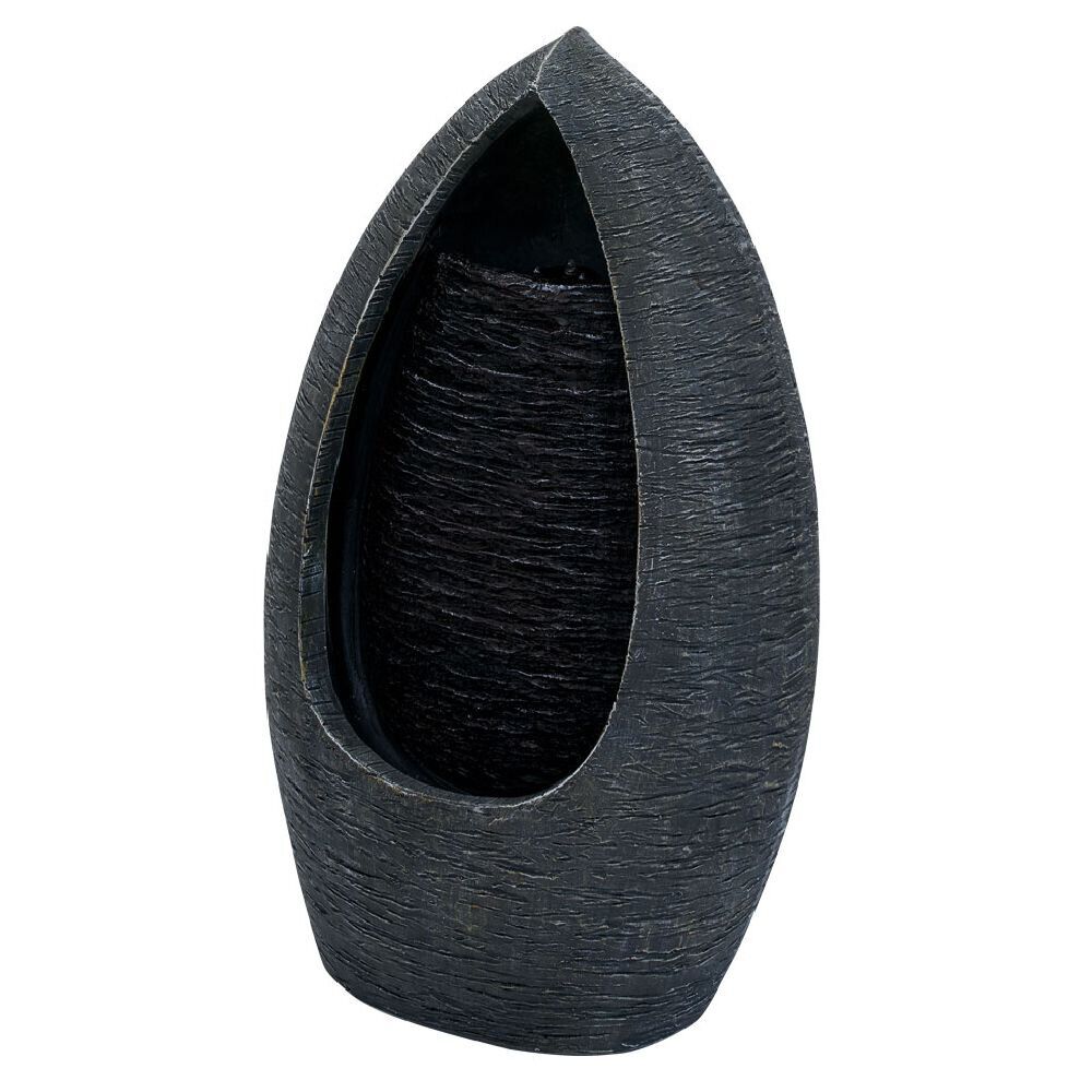 Fontaine de jardin lumineuse design chute d'eau H40cm