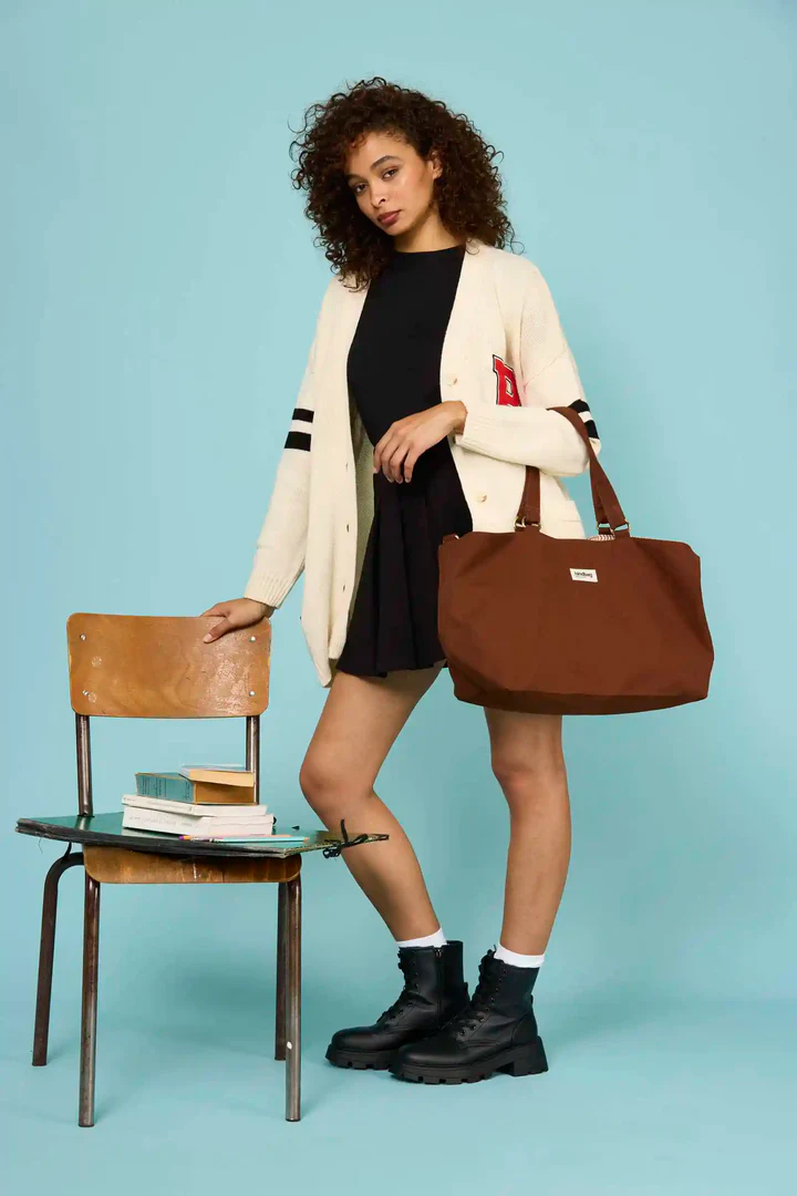 Sac cabas Raphaelle Chocolat