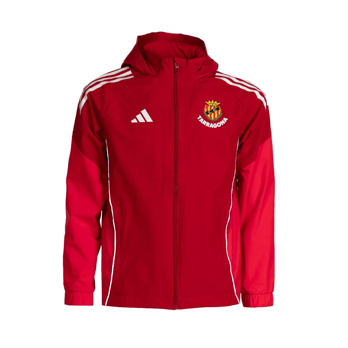 Impermeável adidas Gimnàstic de Tarragona Training Jogadores 2025-2026 Criança