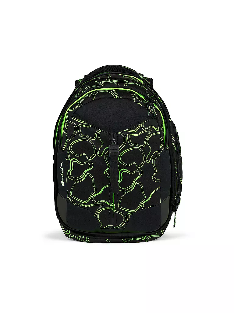 SATCH Schulrucksack Match Green Supreme schwarz