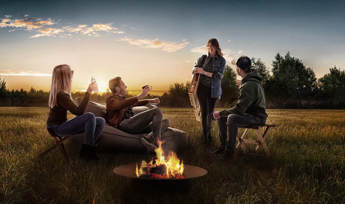 Chill Dept Wildland Charcoal vouwstoel