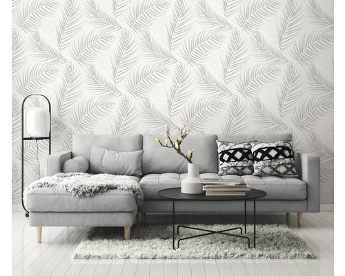 Vliesbehang 10221-31 GMK Fashion for Walls 3 Bloemen lichtgrijs