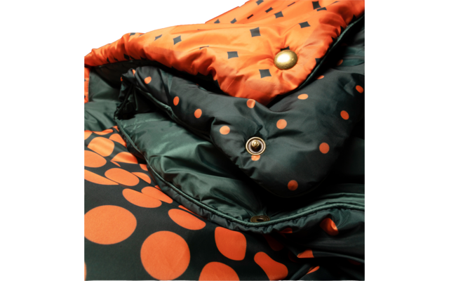 Tambu Kambala Campingdecke Recyceltes Polyester mit integriertem Packsack 203 x 145 cm