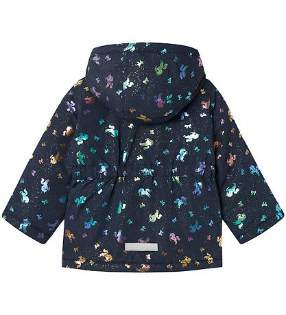 Name It Winterjacke - Noos - NmfMaxi - Dark Sapphire/Unicorn