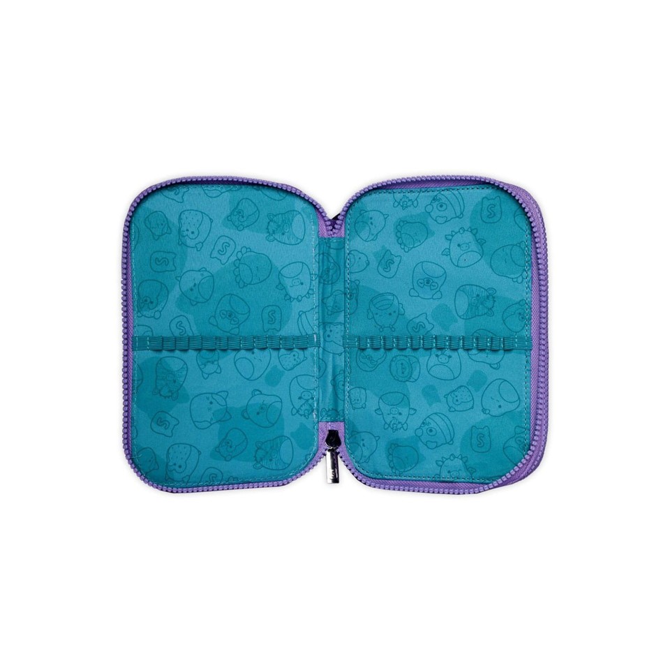 Squishmallow - Rygsæk sæt 2 dele - Purple