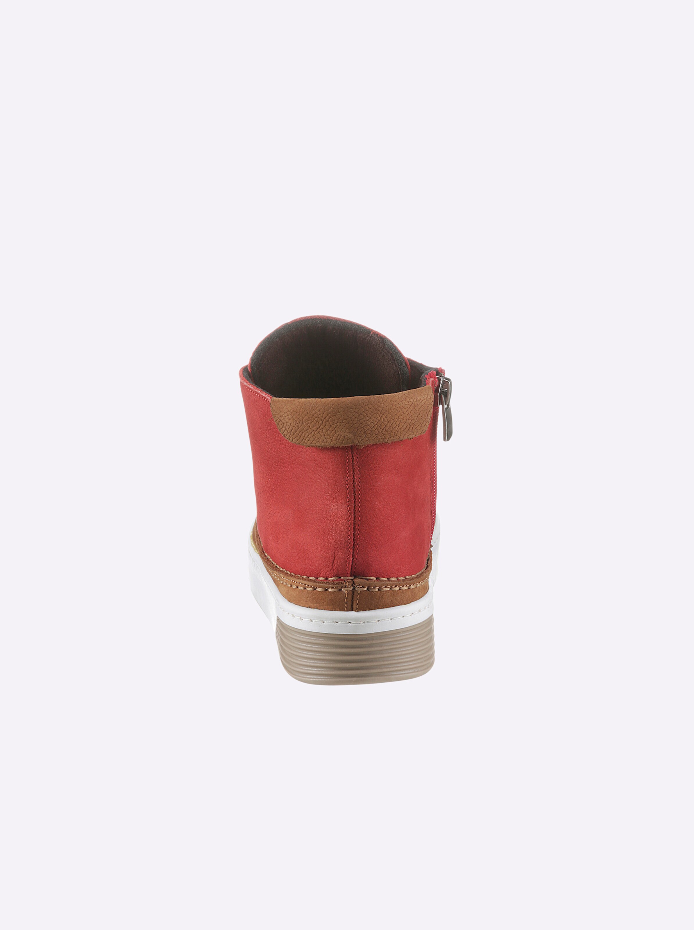 Gemini Stiefelette in rot
