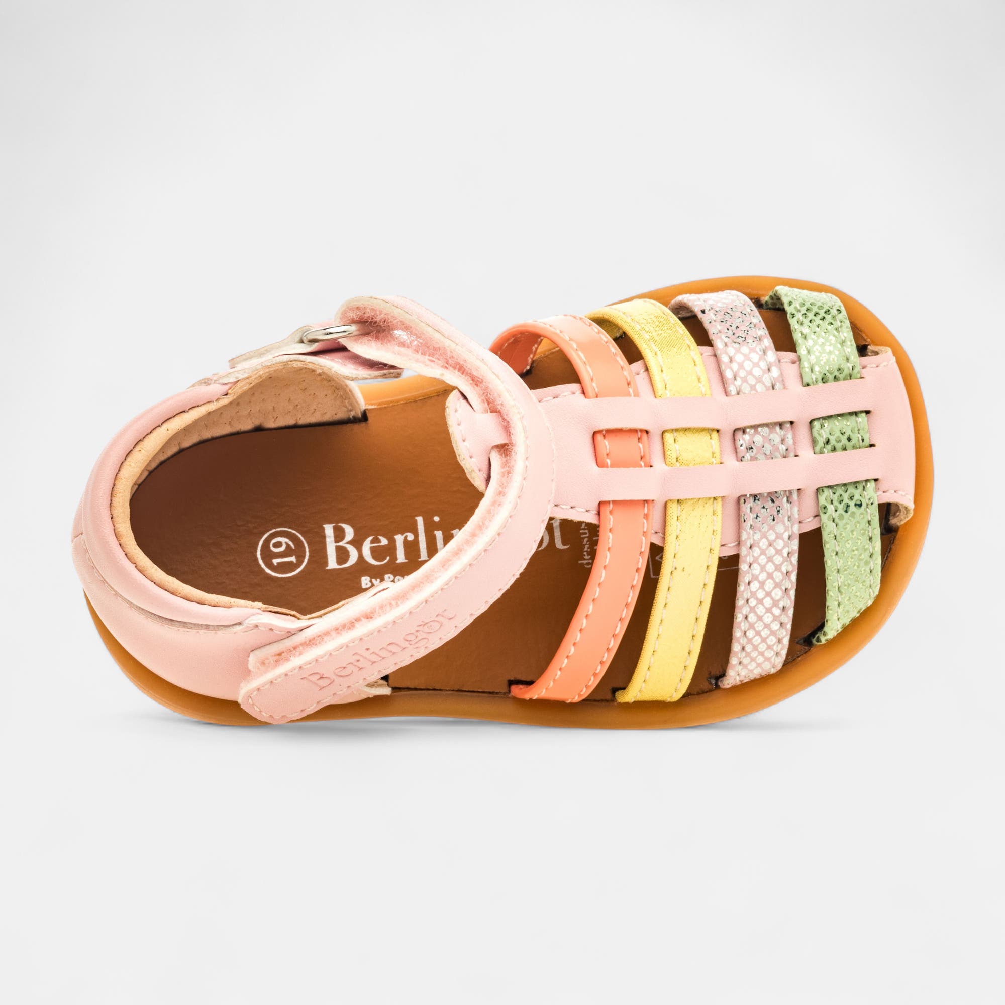 Nu-pieds Bébé fille multicolore