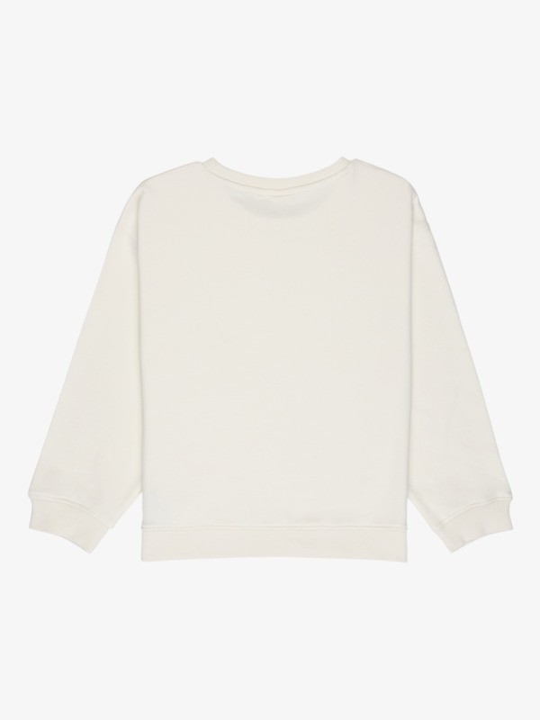 Morning Hike Terry Sweat Blanc Fille 4-16