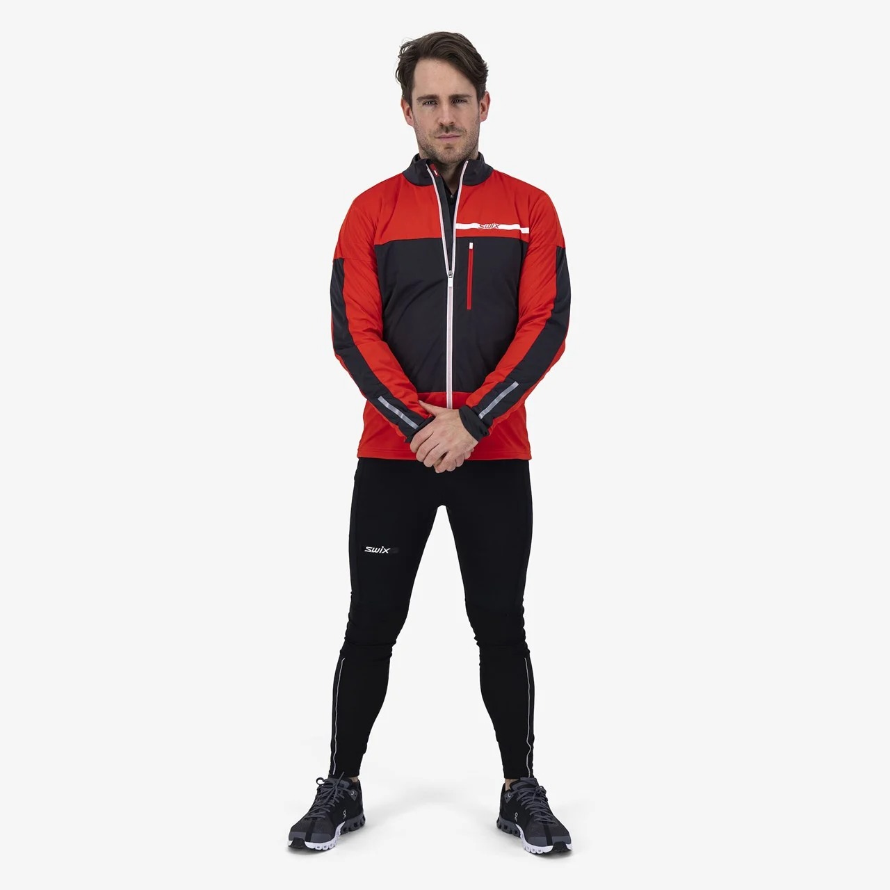 Carbon Light Softshell Jacket Herre 99992/Fiery red