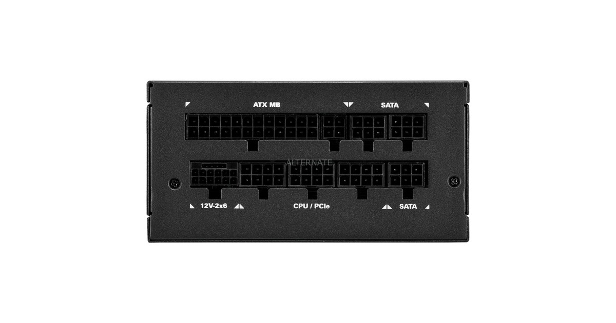 SharkoonRebel P20 SFX modulaire 750 watt voeding   (Zwart, 1x 12V-2x6, 2x PCIe)