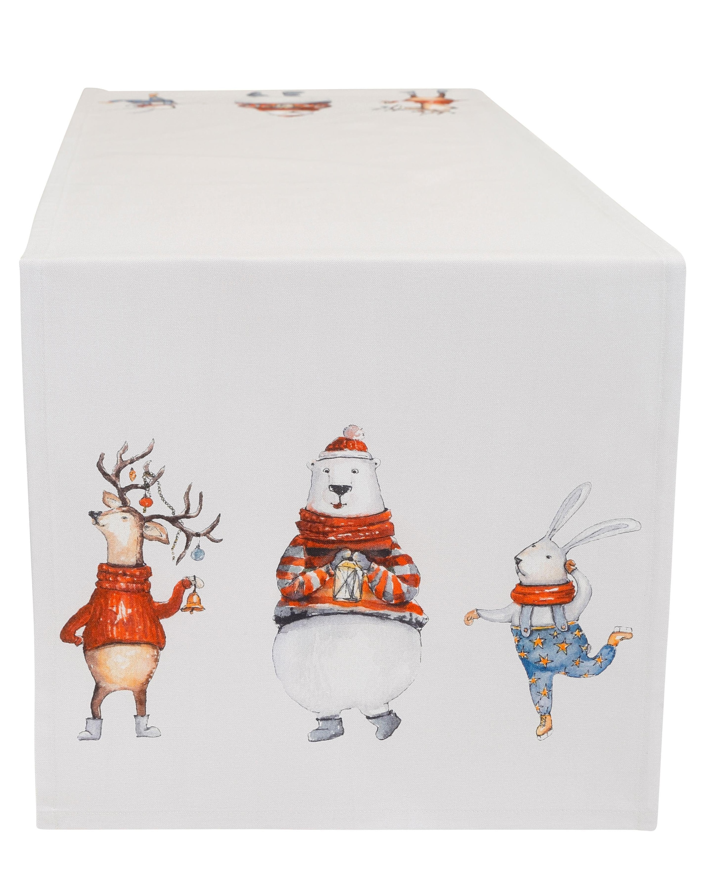 CASATEX Tischläufer »Funny animals, Weihnachtsdeko, Weihnachten« Weihnachten