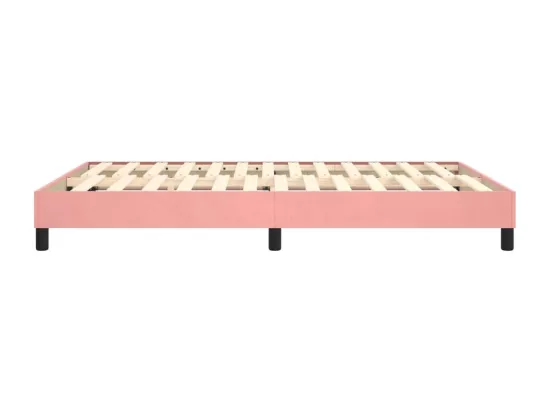Sommier à lattes de lit Rose 140x190 cm Velours