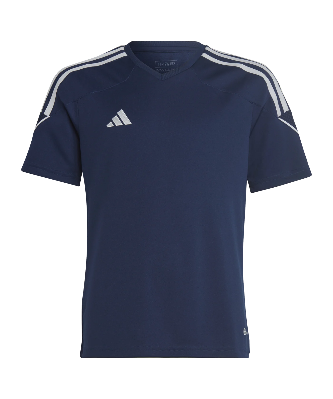 adidas Tiro 23 Trikot Kids Dunkelblau Weiss