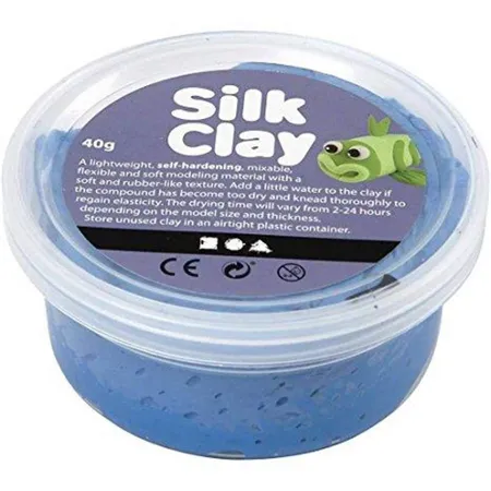Creative Company Gummischleim Silk Clay® blau 40g Dose