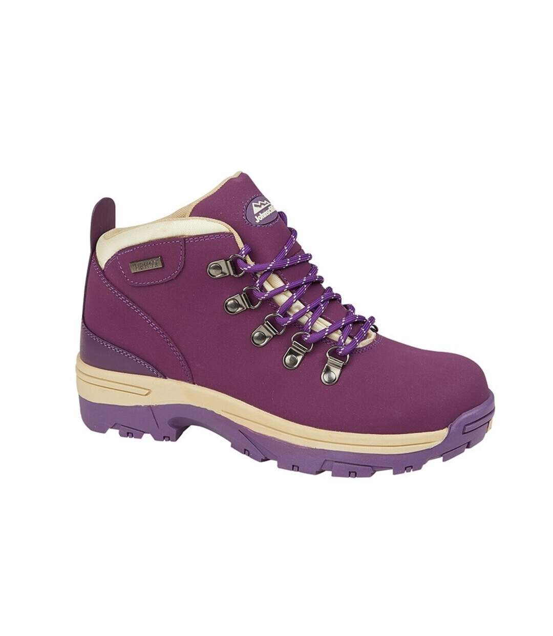 Johnscliffe - Bottines de randonnée TREK - Femme (Violet / Doré) - UTDF2148