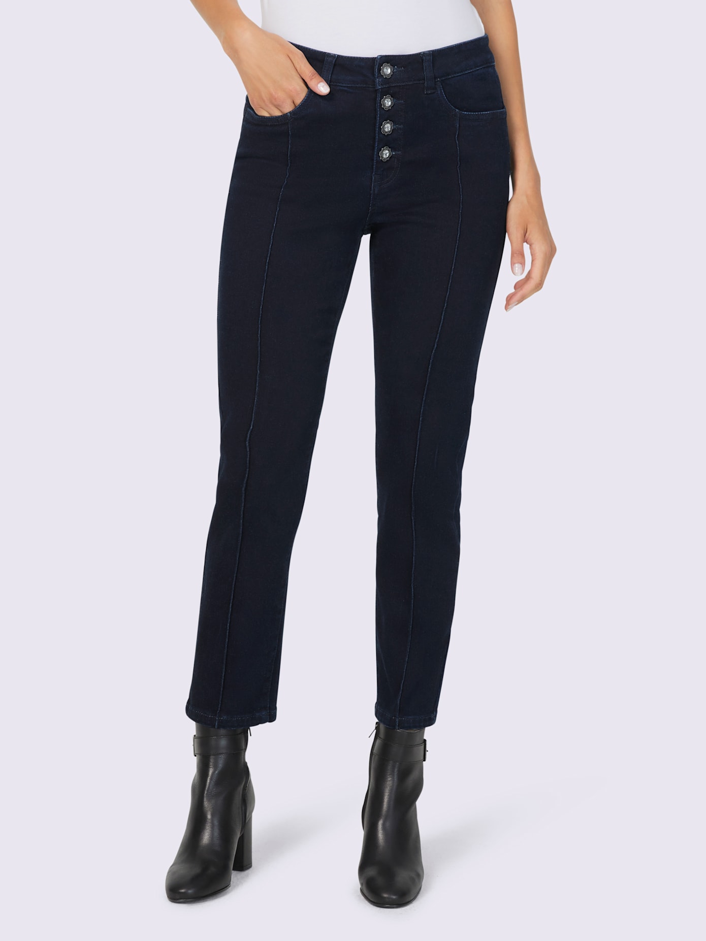 Jean push-up élasthanne