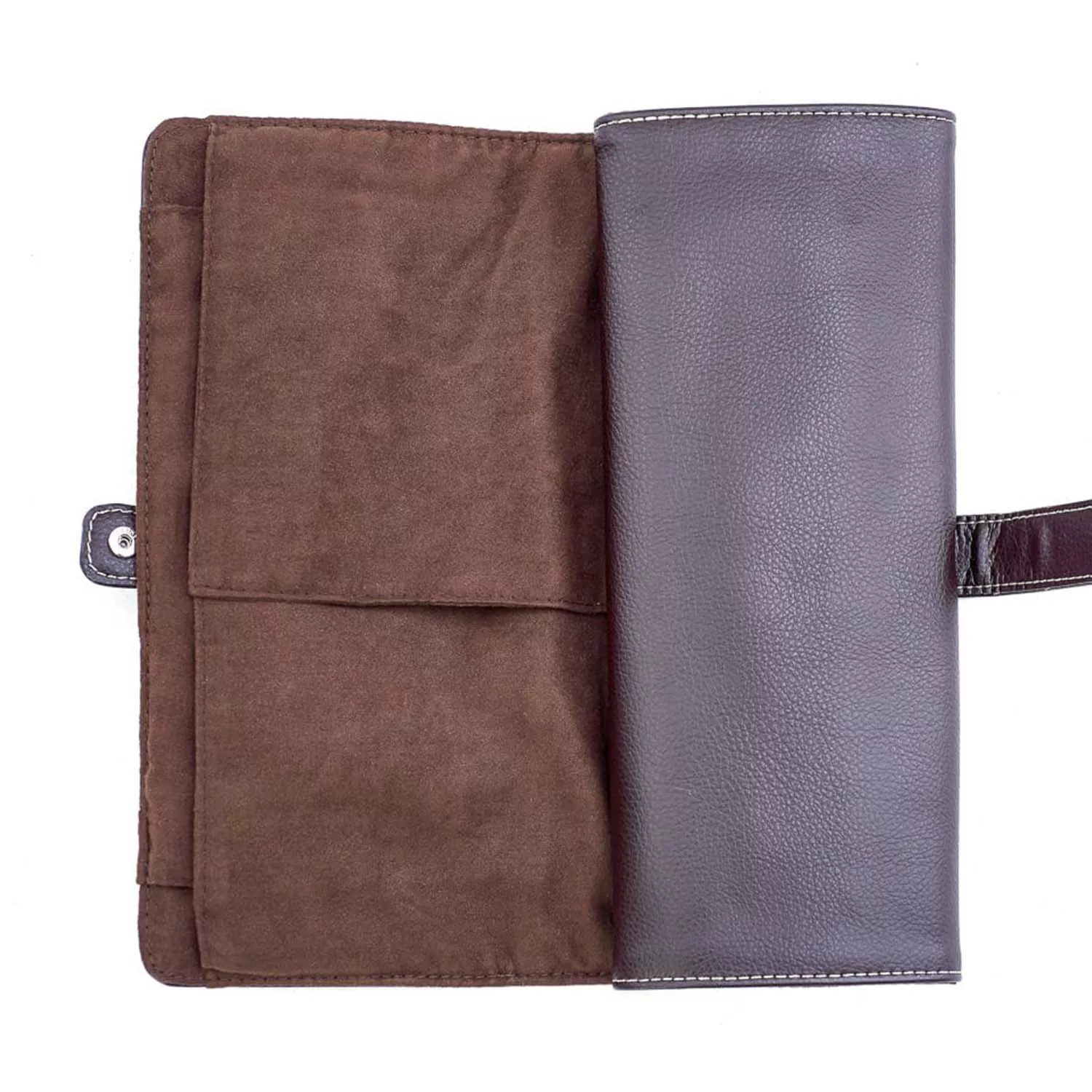 Leanschi Watch Roll 8 ure Brun Læder WRO8-CHOC
