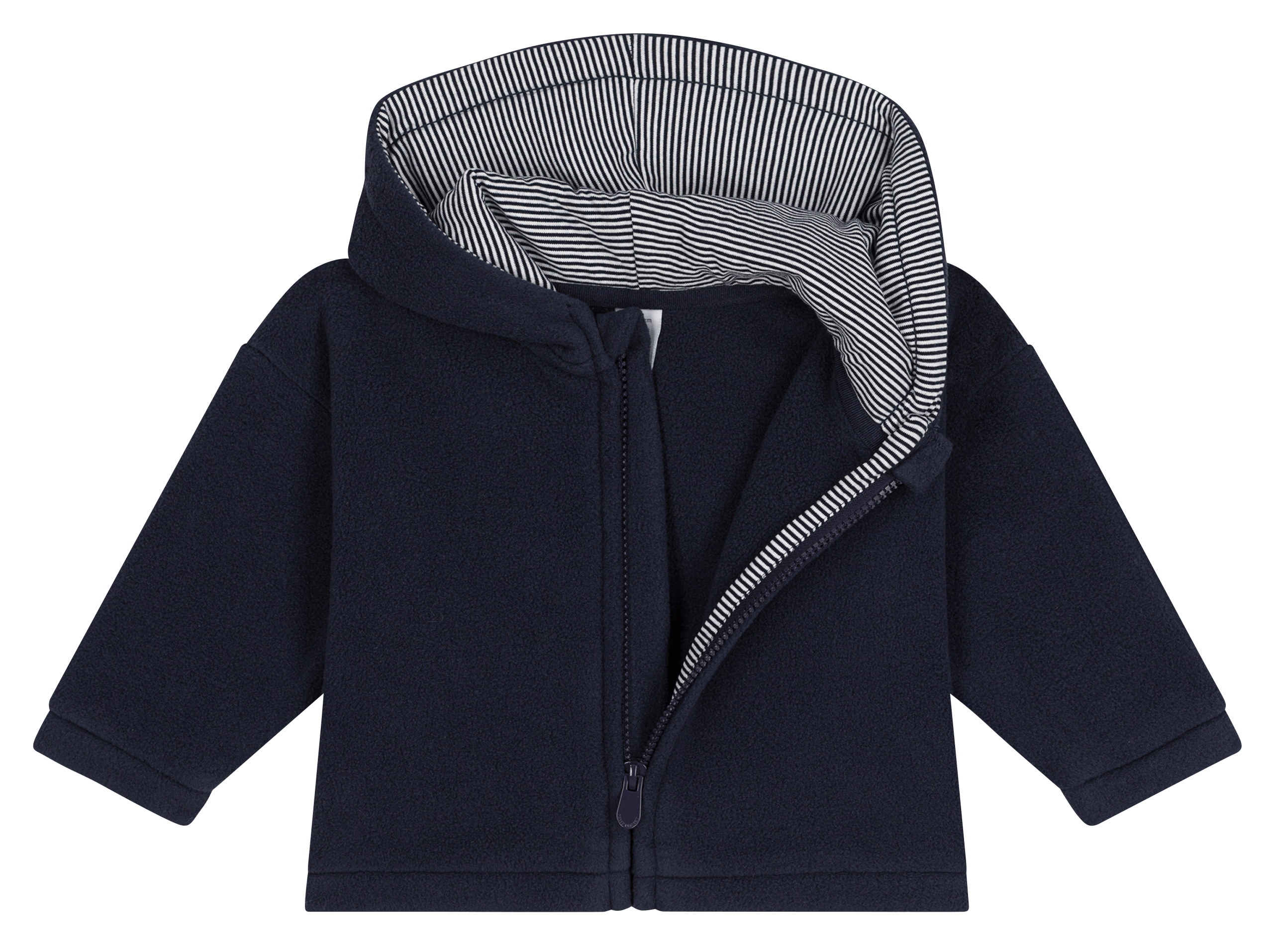 Sweat à capuche droit | Bleu