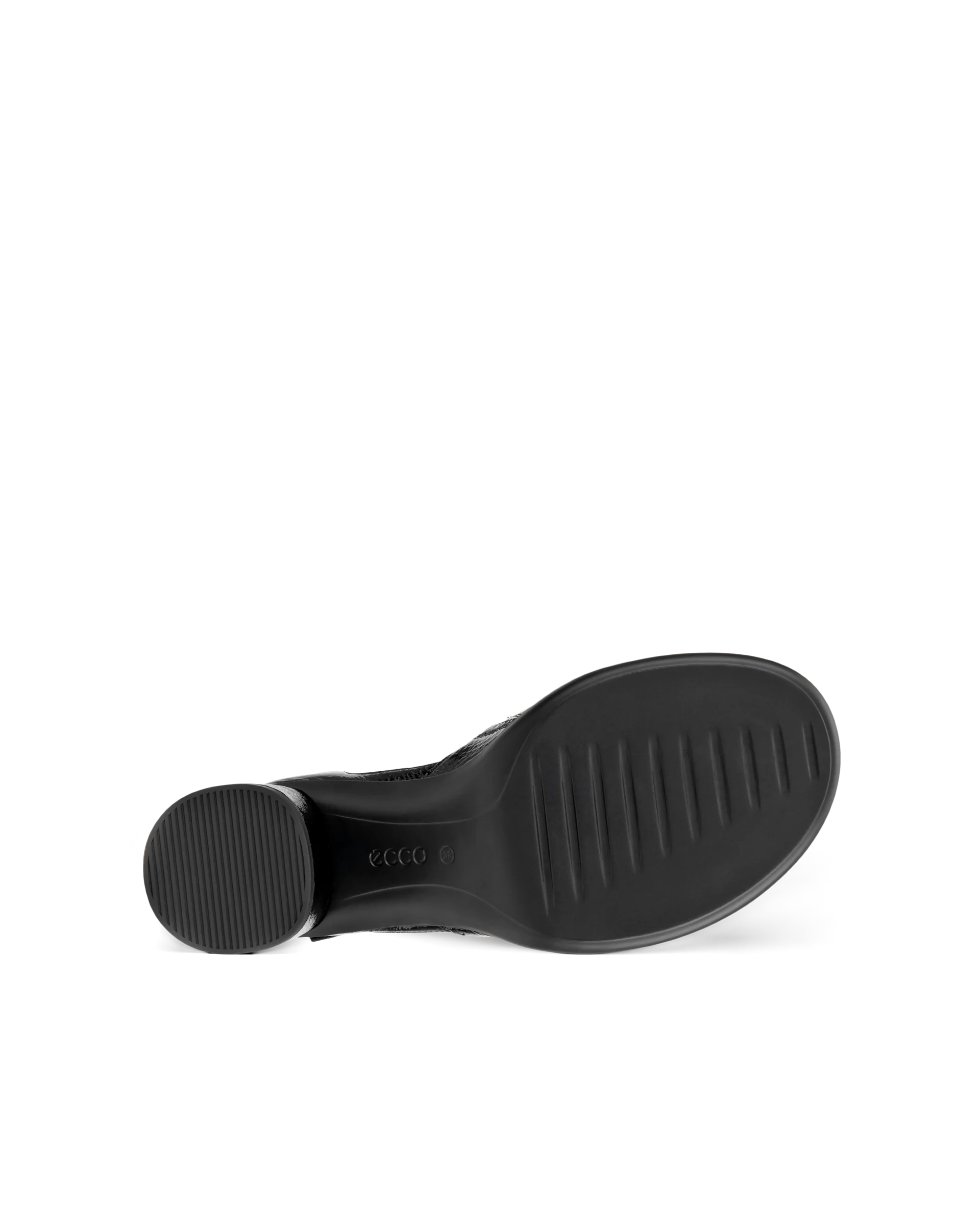 ECCO SCULPTED SANDAL LX 55 Damen Ledersandale mit Absatz Schwarz