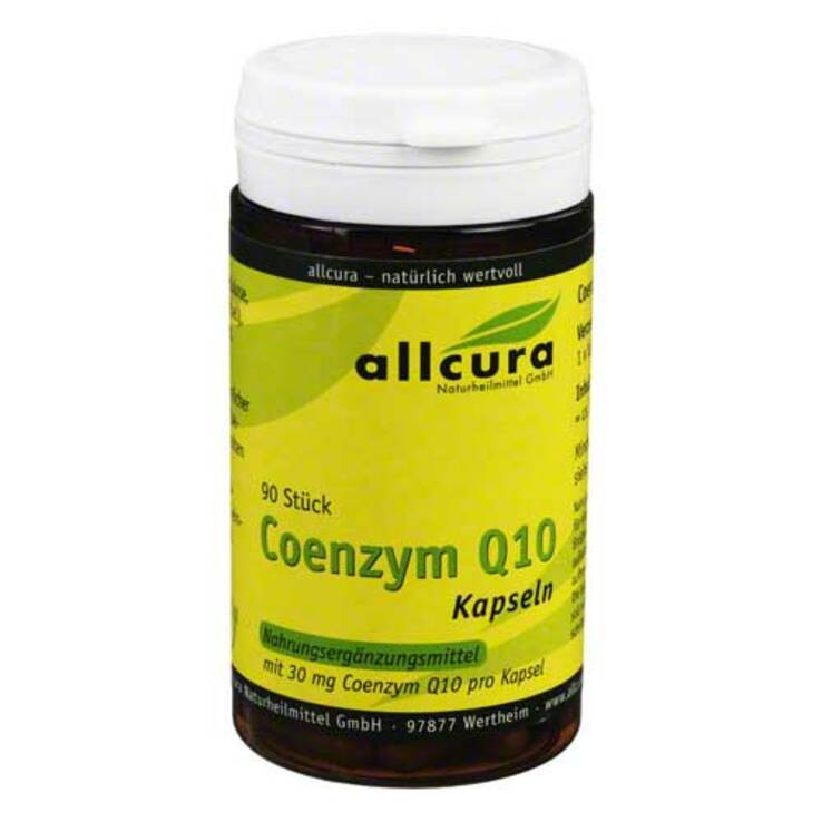 Coenzym Q10 Kapseln a 30 mg, 90 St