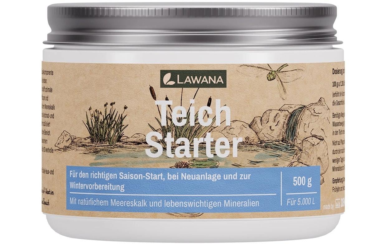 Wasseroptimierer Teich Starter 500 gFür den richtigen Saison-Start, bei Neuanlage und zur Wintervorbereitung