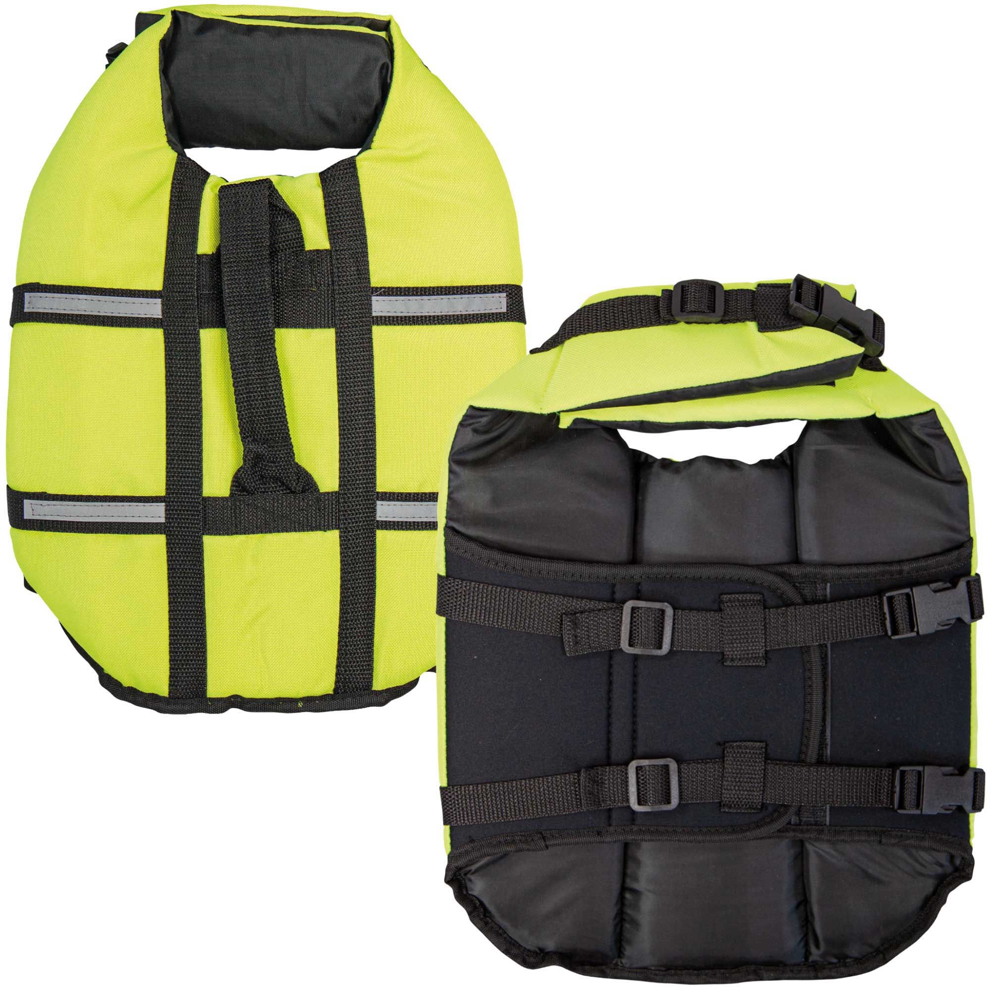 Hunde Rettungsweste - gut sichtbare Schwimmweste für alle Hunde