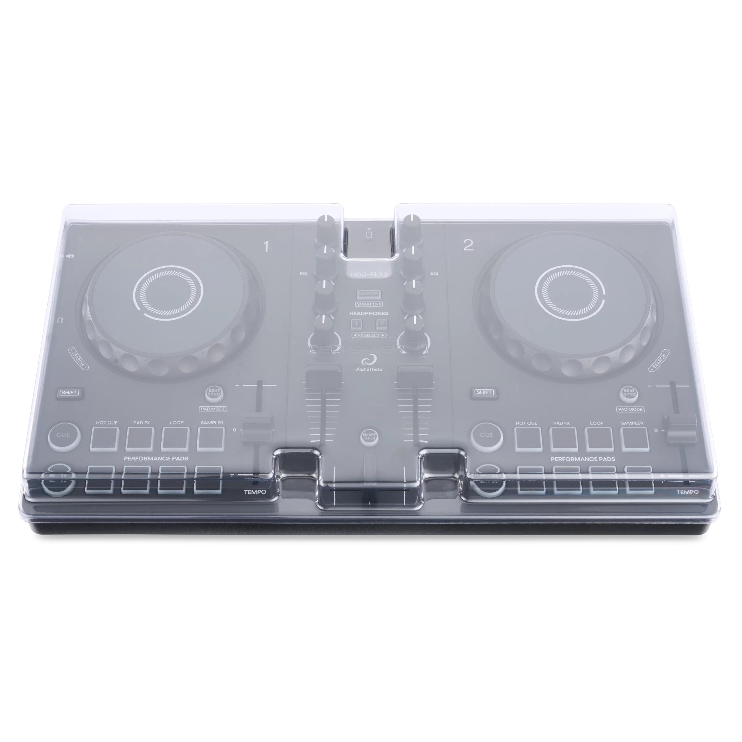 Decksaver stofkap voor ALPHATHETA DDJ-FLX2 cover LIGHT edition