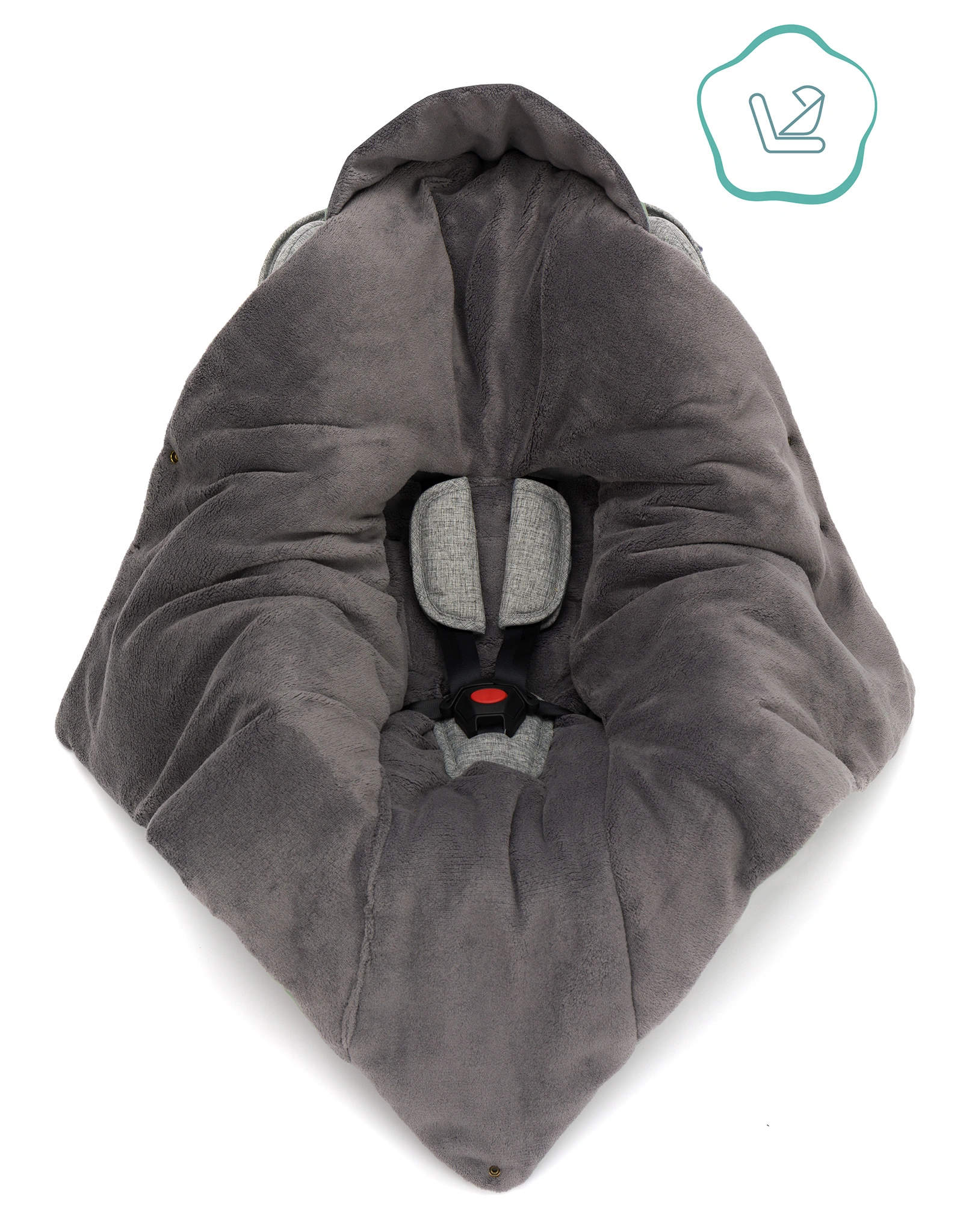 Winterfußsack TANAGA in grau
