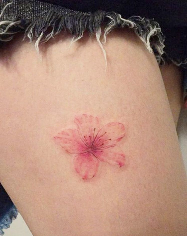 Tattoofield - Tijdelijke waterdichte bloementatoeage